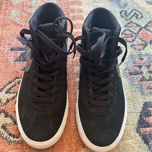 Nike SB Bruin Black Suede Blazer Mid Women's 7.5